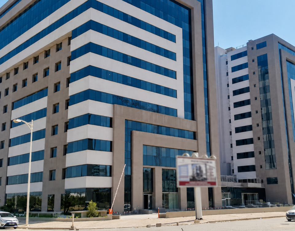 Immeuble Golden Towers abritant les bureaux de Konexia Consulting à Tunis